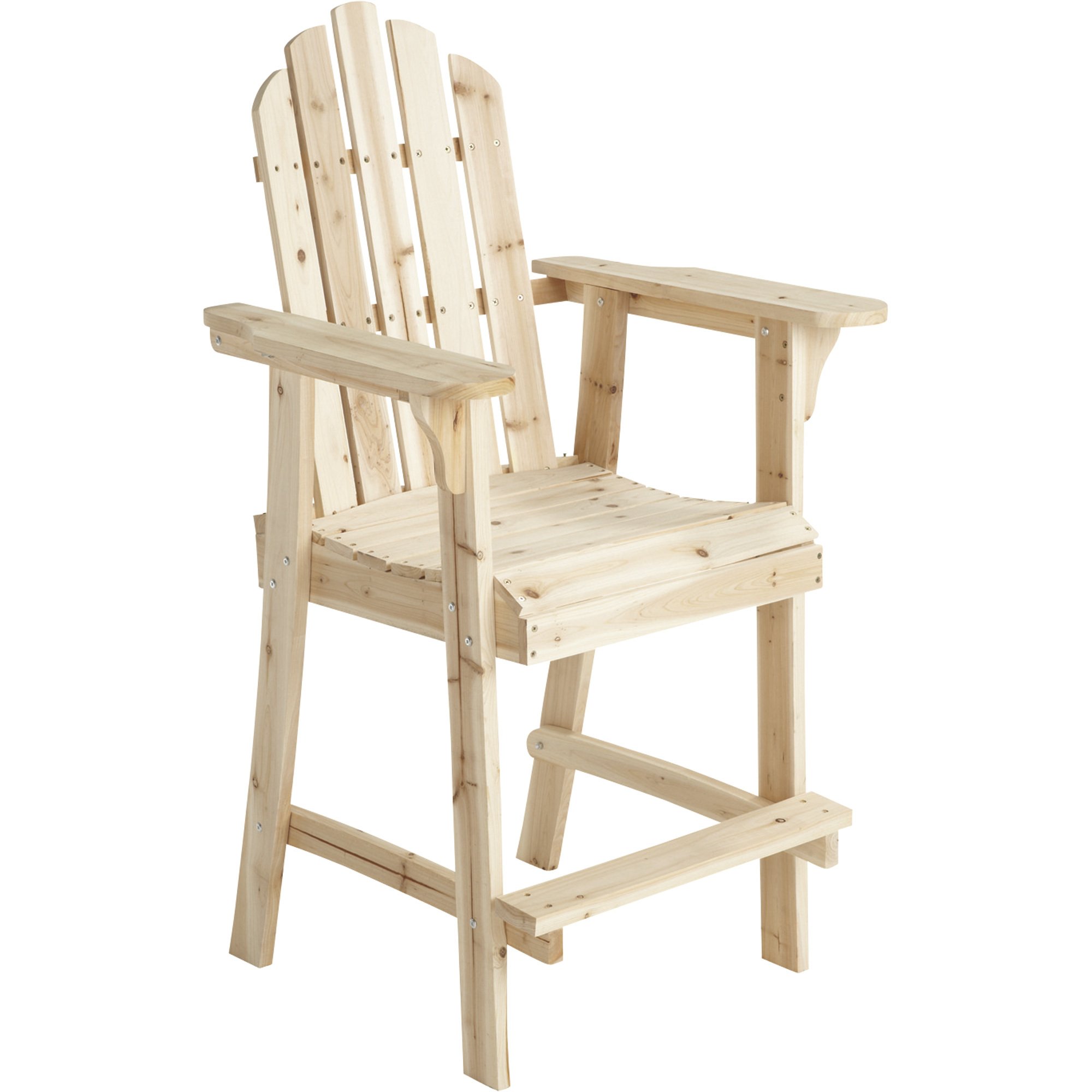 Stonegate Designs Tall Wooden Adirondack Chair — 30in.L x 25 1/2in.W x 51in.H, Model# SS-CSN-TAC130